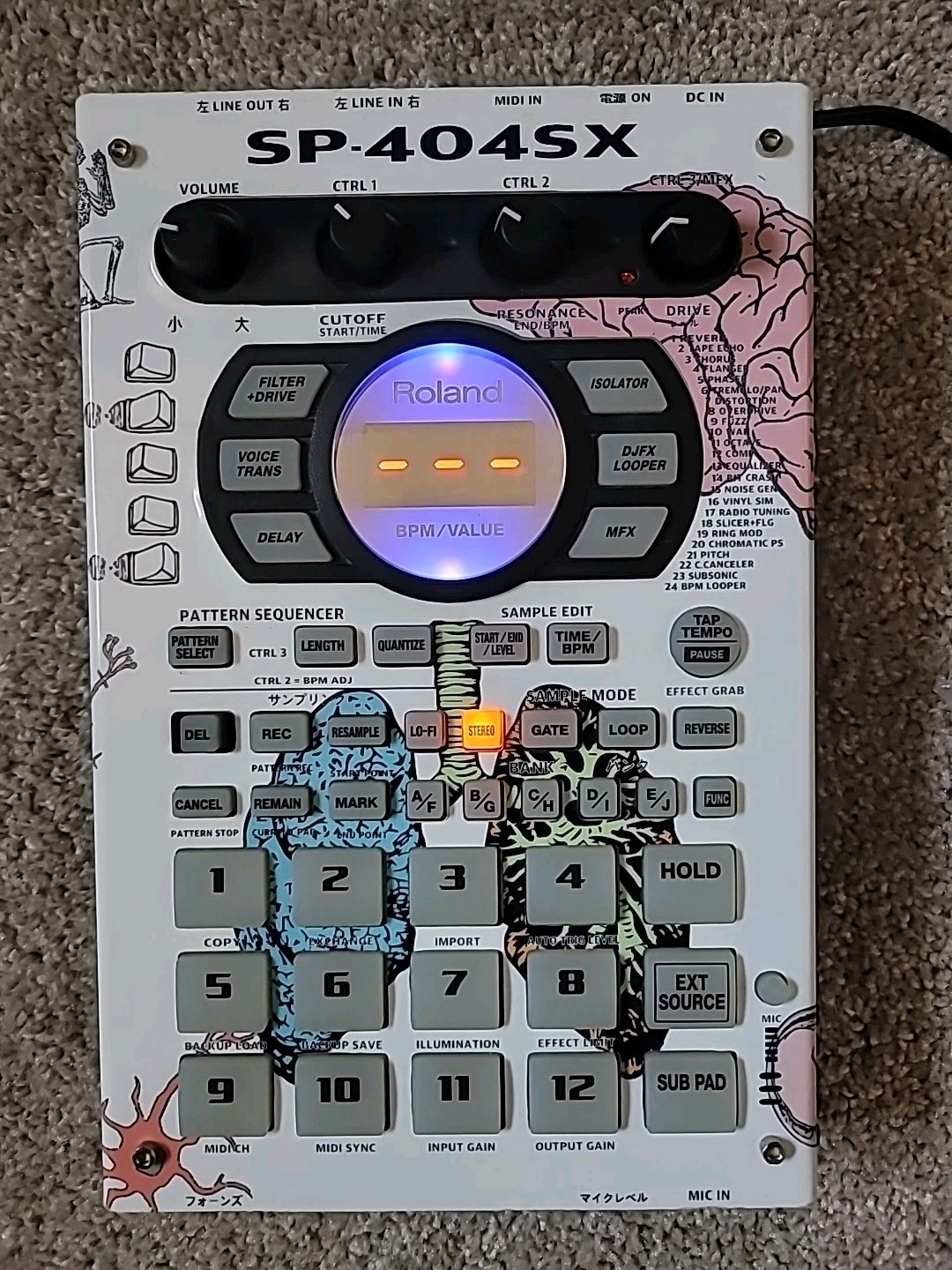 Roland SP-404SX Compact Linear Wave Sampler