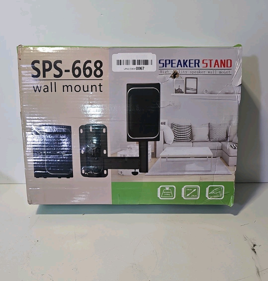 Heavy Duty Speaker Mount Brackets. Supports Up To 110lbs. Priced Each Set.