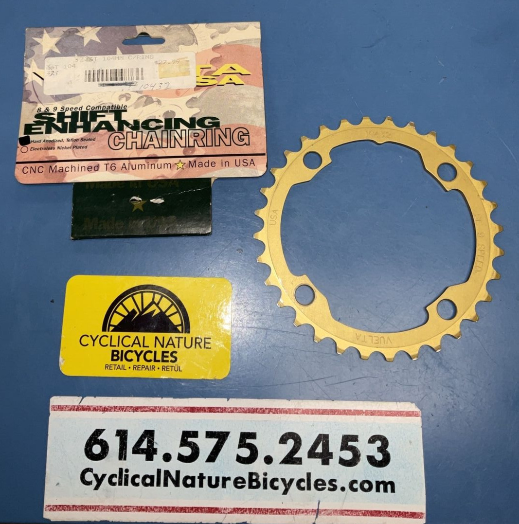 Vultausa 32t Chainring, 104mm, 9 Speed
