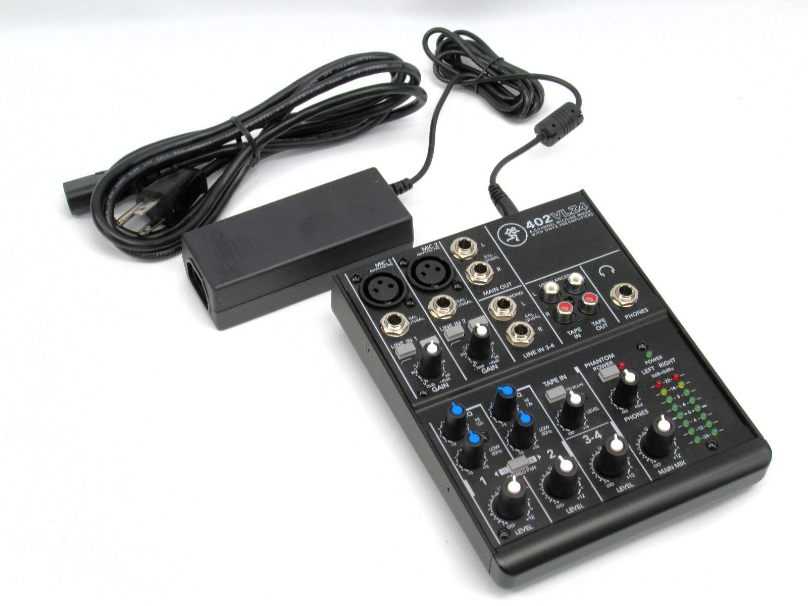 Mackie 402 VLZ4 4-Channel Ultra Compact Mixer 402VLZ4 Soundboard