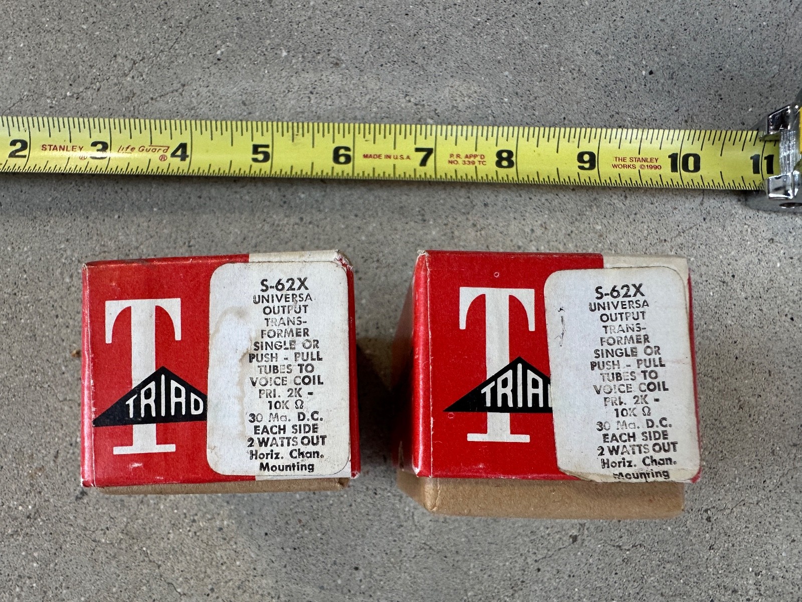 NOS NIB Triad S-62X Universal Output Transformer~2 Watt~Single Ended / Push Pull