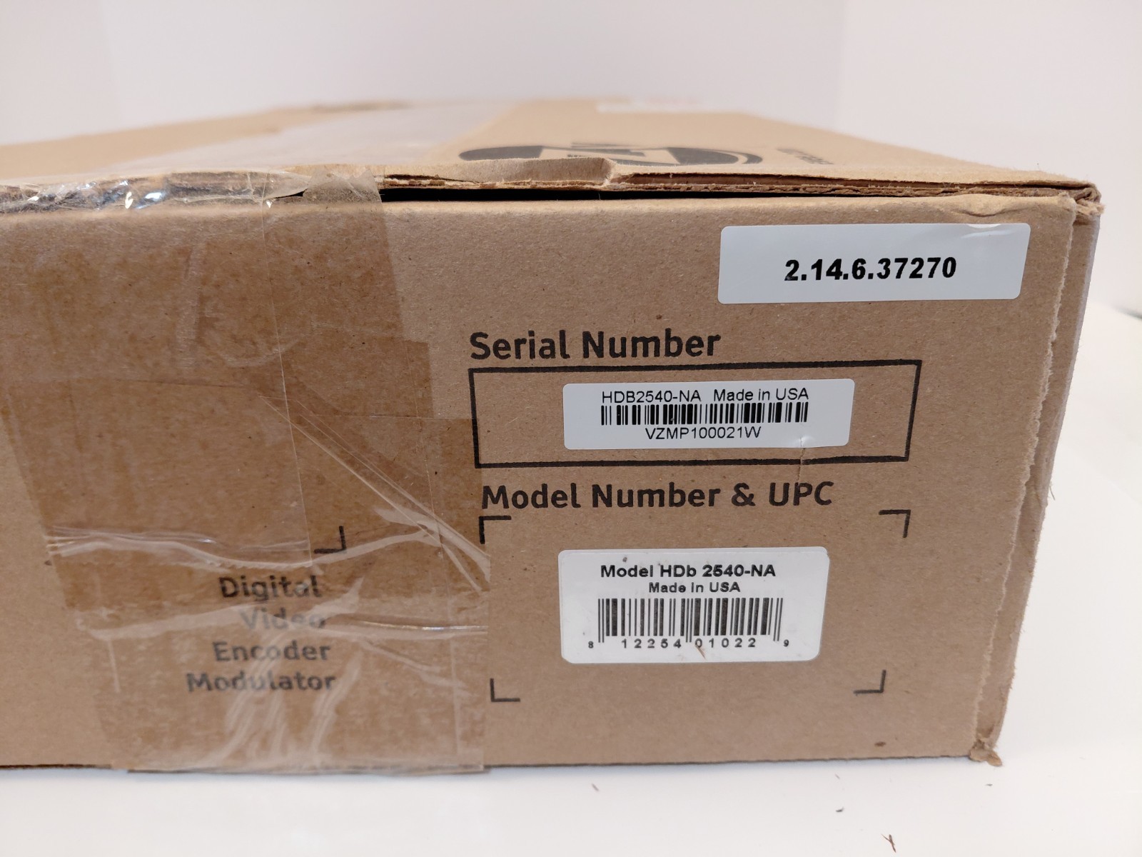 ZeeVee HDB2540-NA 4 Channel 720 Encoder Modulator YPrPb VGA QAM Out - NEW