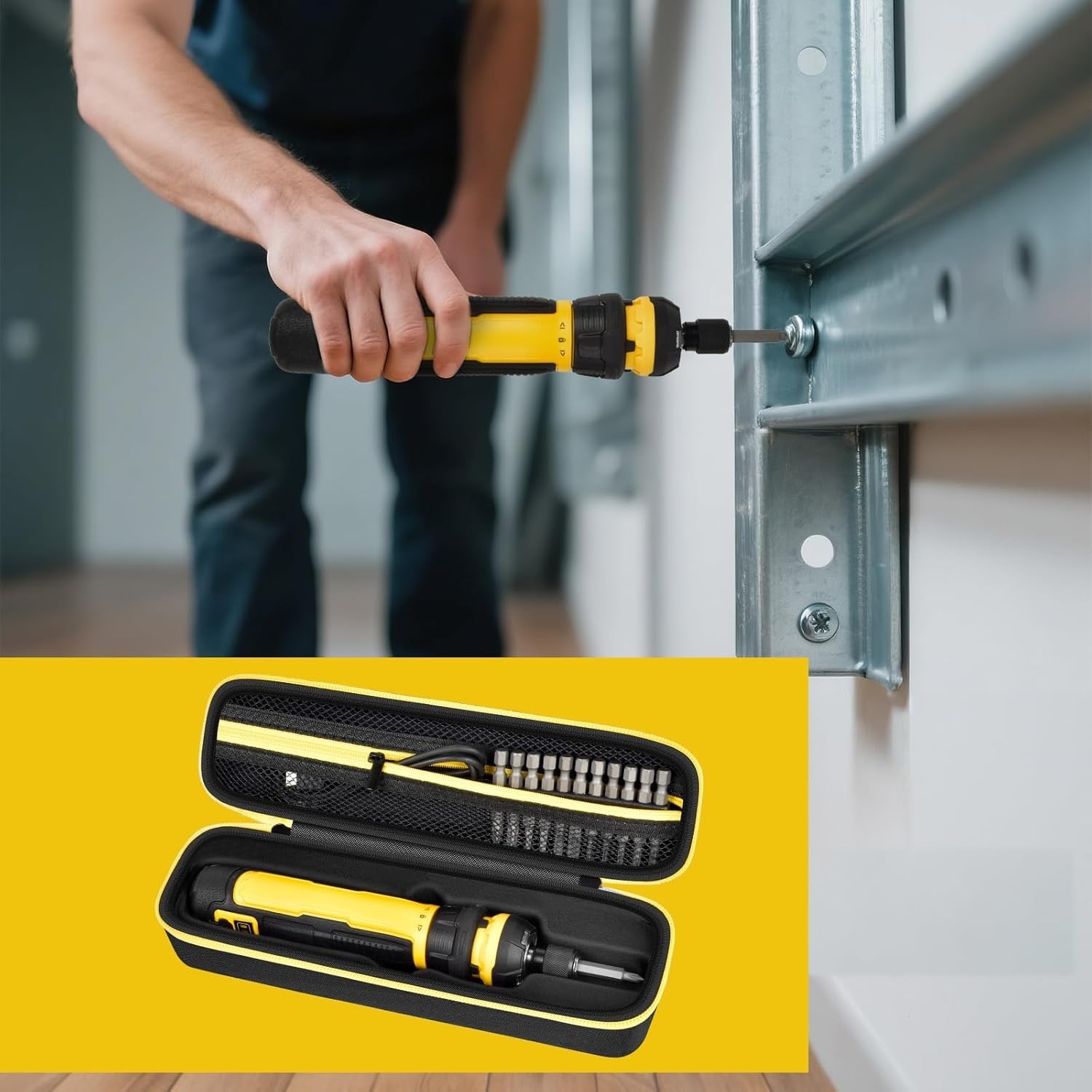 Electric Screwdriver Set Case for DEWALT Cordless Screwdriver (DWHT... Fast Ship