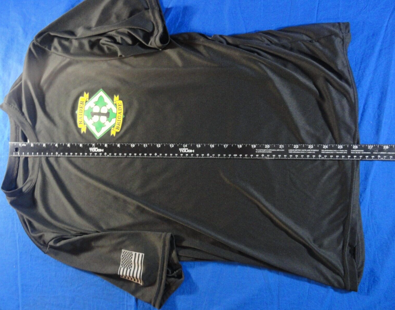 DISCONTINUED 4TH INFANTRY DIVISION RAIDER BRIGADE ALPHA UNIT SHIRT MEDIUM