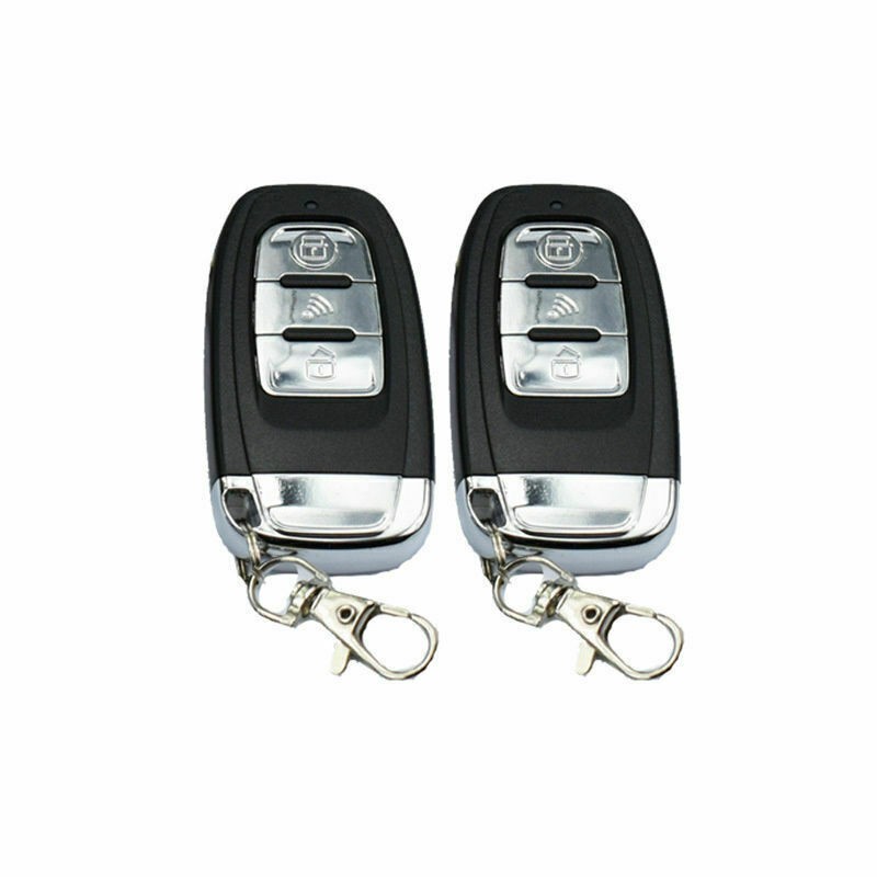 Car Security System Vibration Alarm Ignition Engine Start Push Button Remote C8