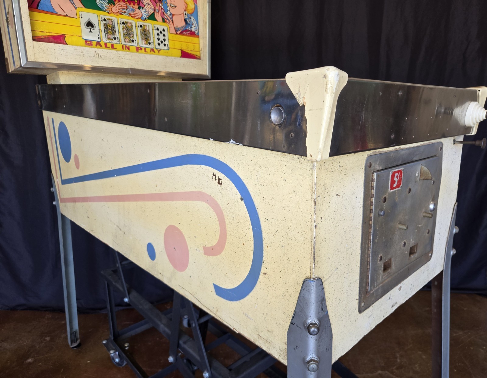 Refurbished Royal Flash Pinball Machine (Chicago Coin) 1964