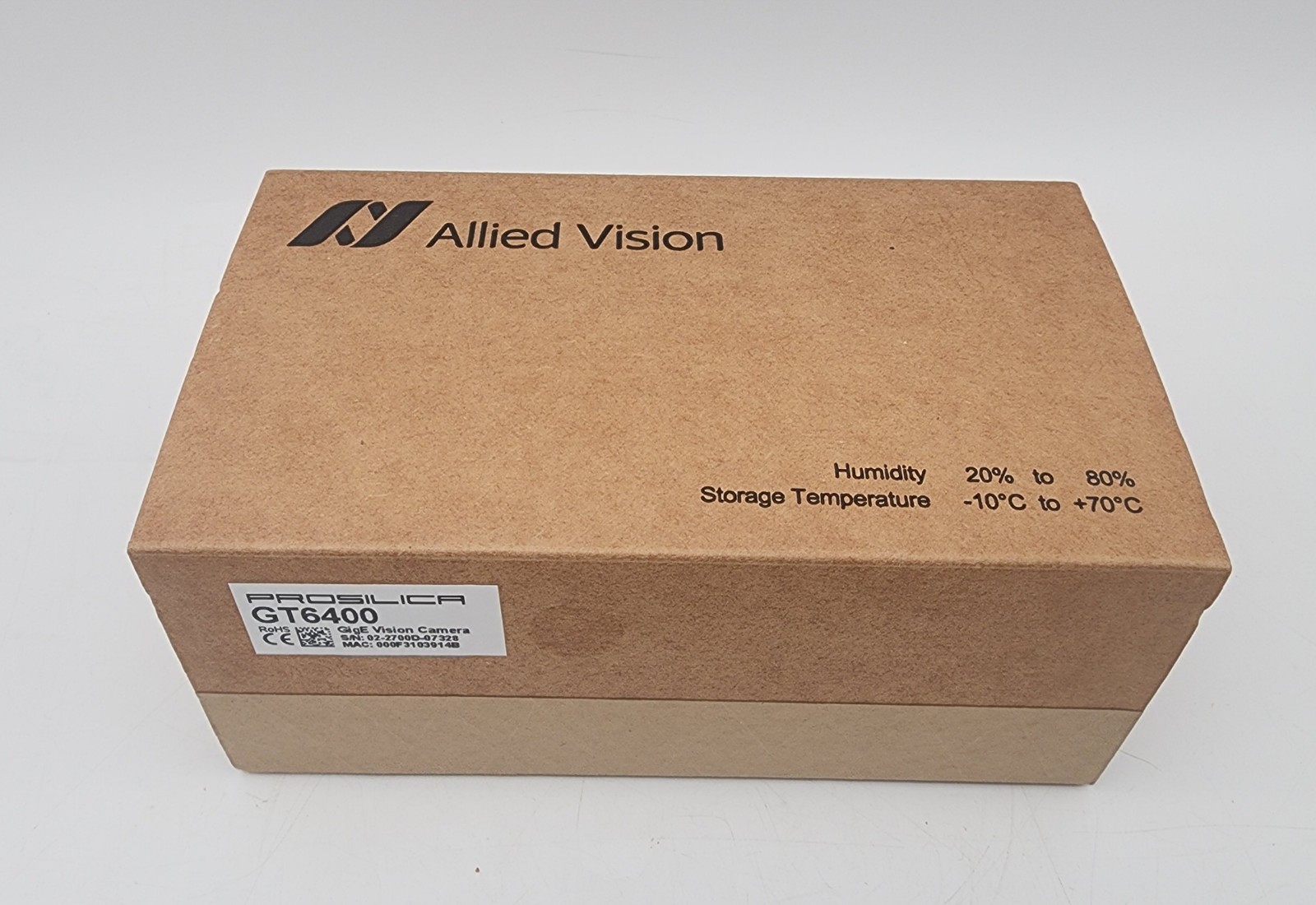 Allied Vision GT6400 Prosilica GigE MONOCHROME Vision Camera *NDA AVAILABLE*