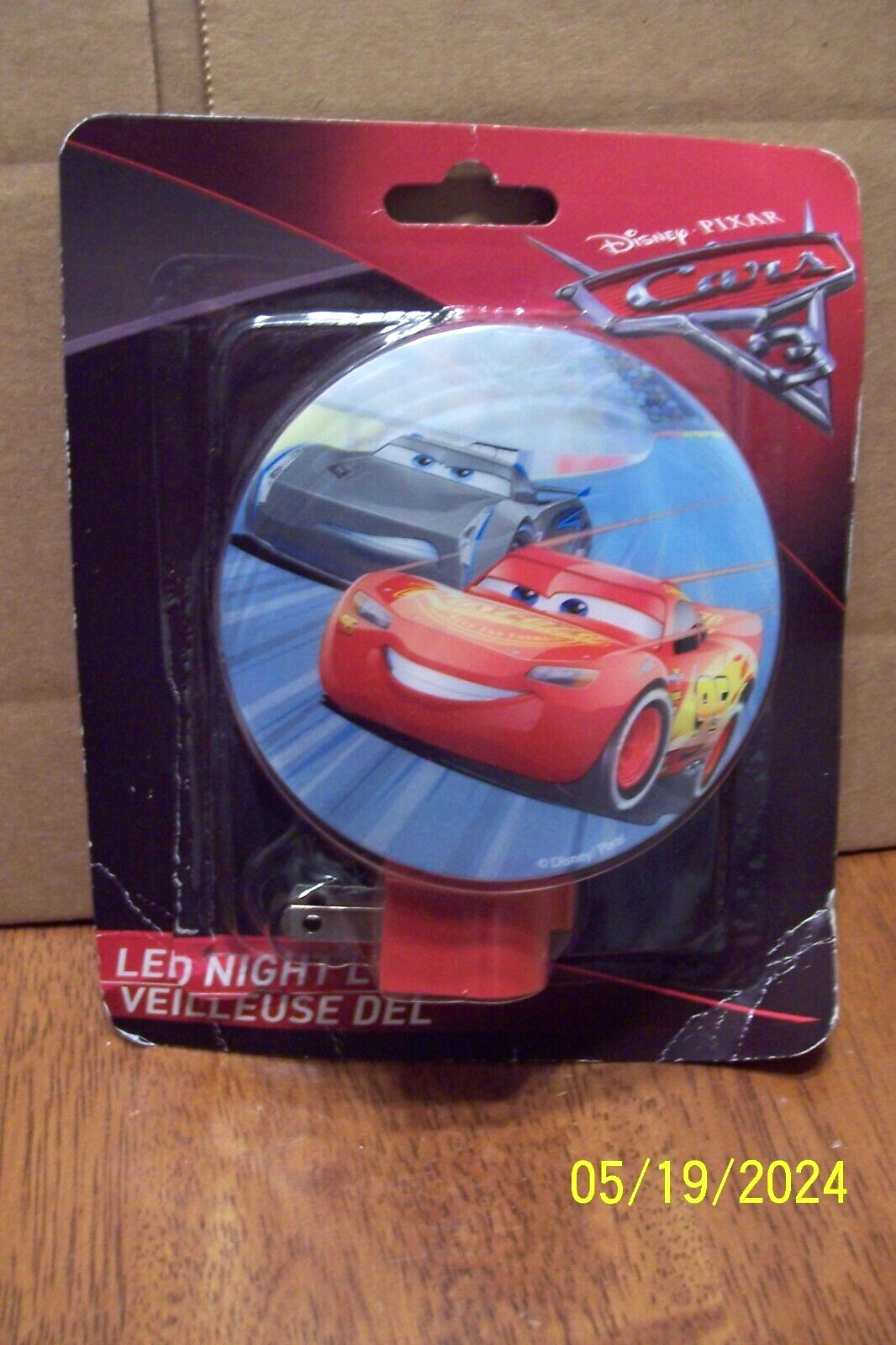 Cars Night Light - NEW