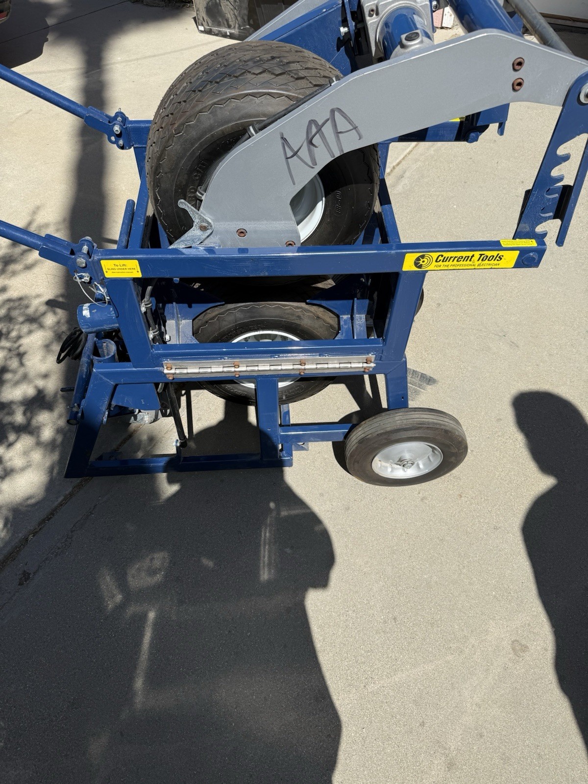 Current Tools Blue Cable Puller 99 Heavy Duty Electric Cable Pulling Machine