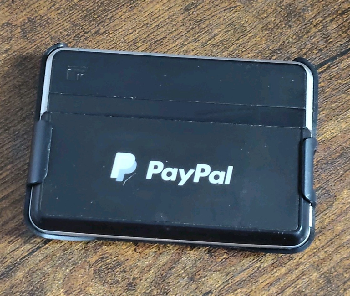 PayPal HERE Chip and Swipe Card Reader Used Retail Sales Supply Auction Sales