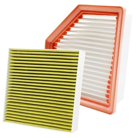 2PCS Cabin Engine Air Filter Kit JM277 JMRA0A Fits for Rogue 2021 2.5L, Rogue