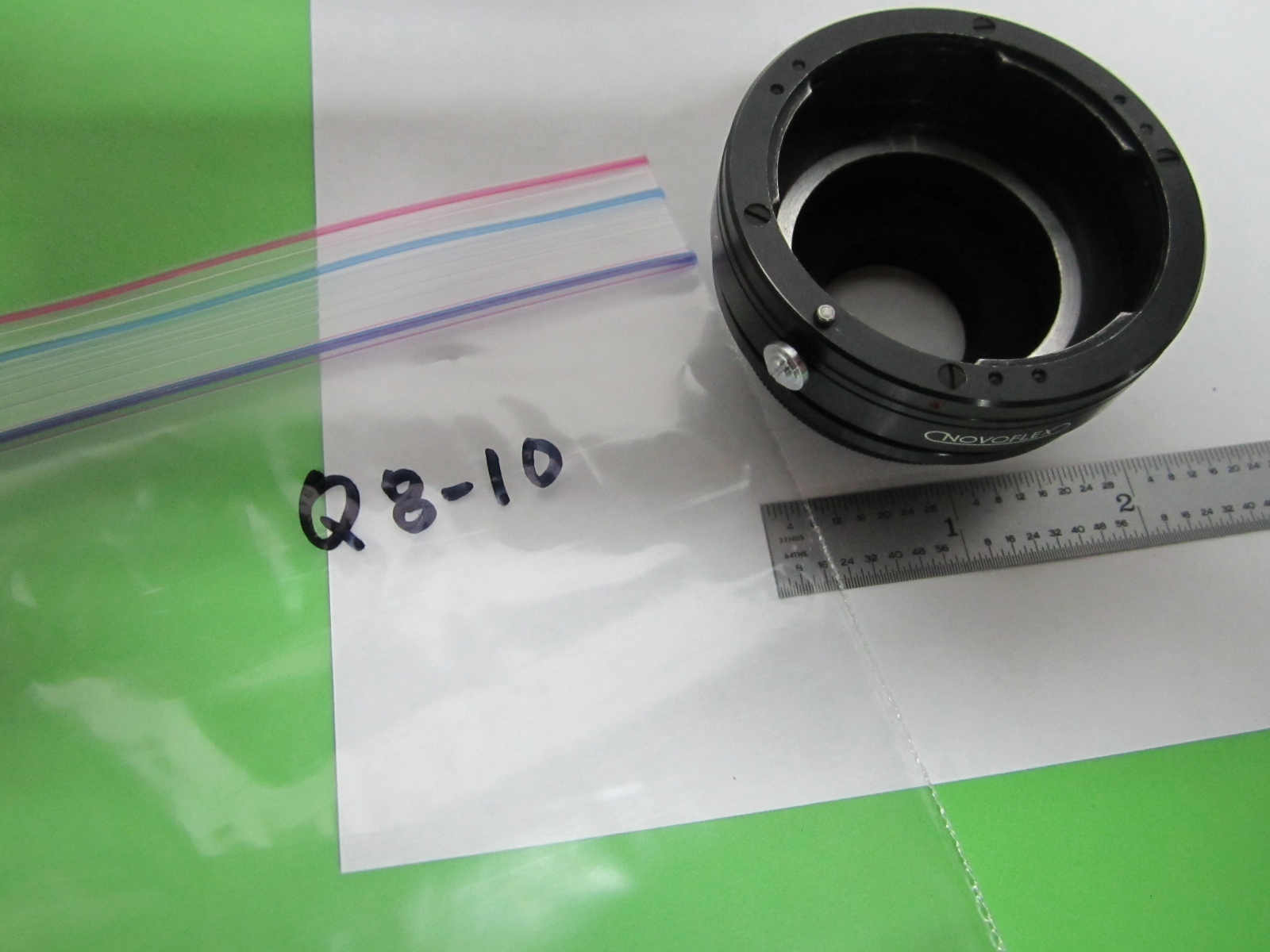MICROSCOPE PART CAMERA ADAPTER WEBLEI-16 NOVOFLEX GERMANY OPTICS BIN#Q8-10
