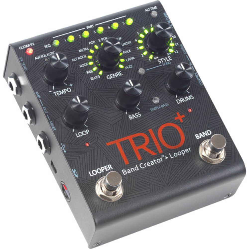 DigiTech Band Creator with 12 Music Genres and Guitar Looping