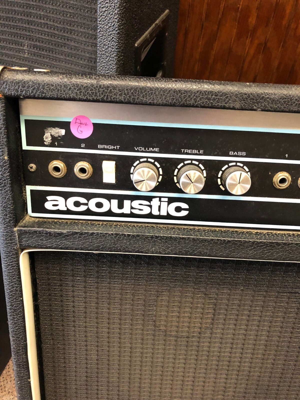 1974 Acoustic 134 Solid State Guitar Combo Amplifier 4x10- Local Pickup Only