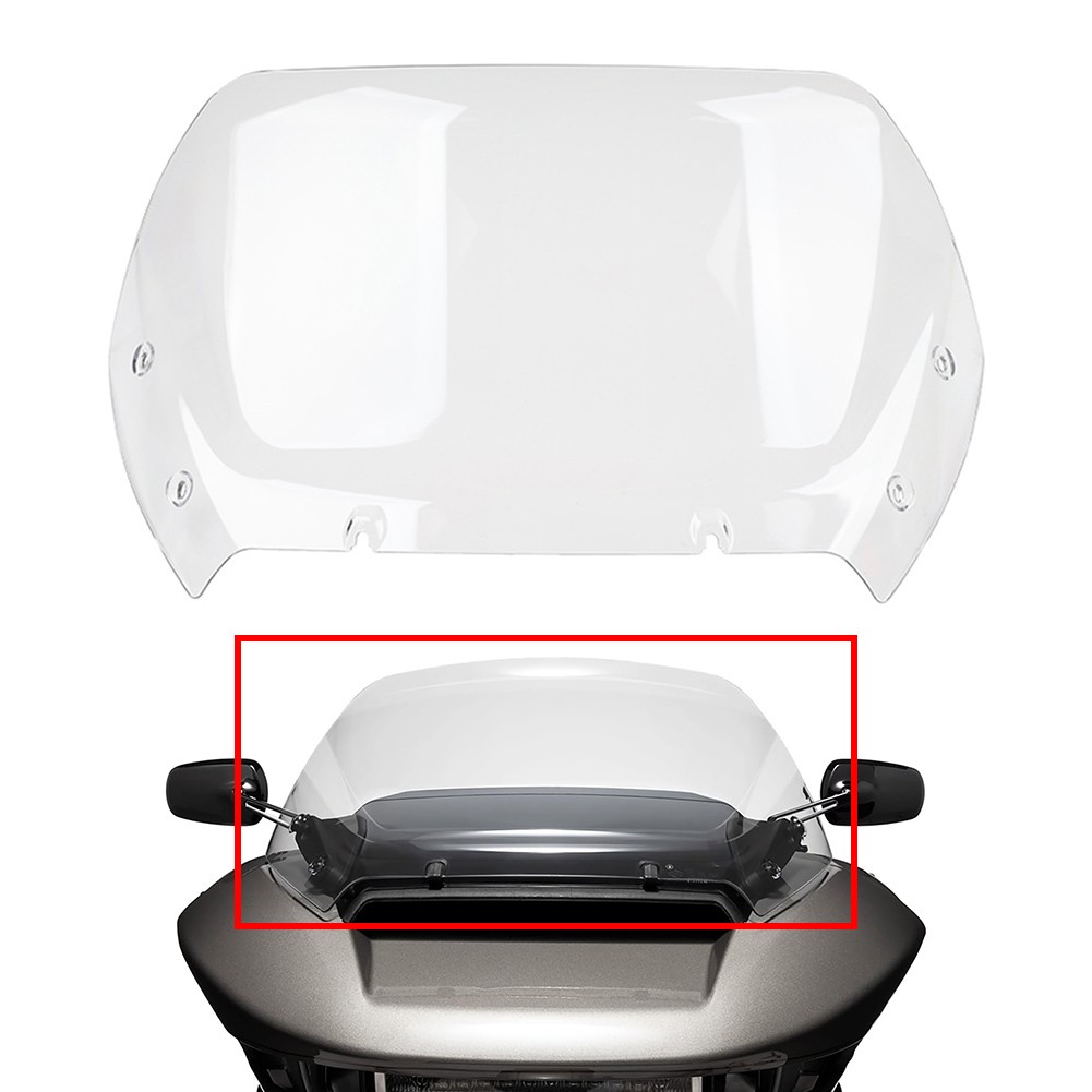 12" Windscreen Windshield For Harley Touring Road Glide CVO 2023 2024 Clear