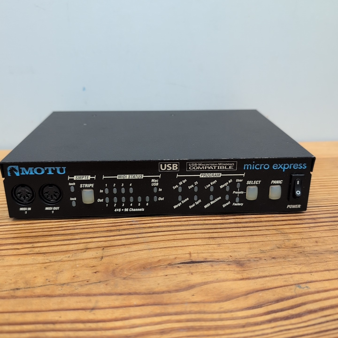 MOTU Micro Express Midi Interface