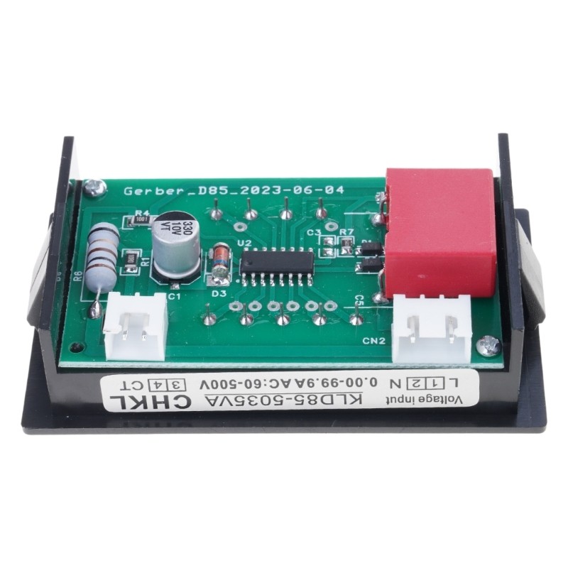 Ampere Voltmeter Detector Digital Display Voltage Current Meter Panel with Wire