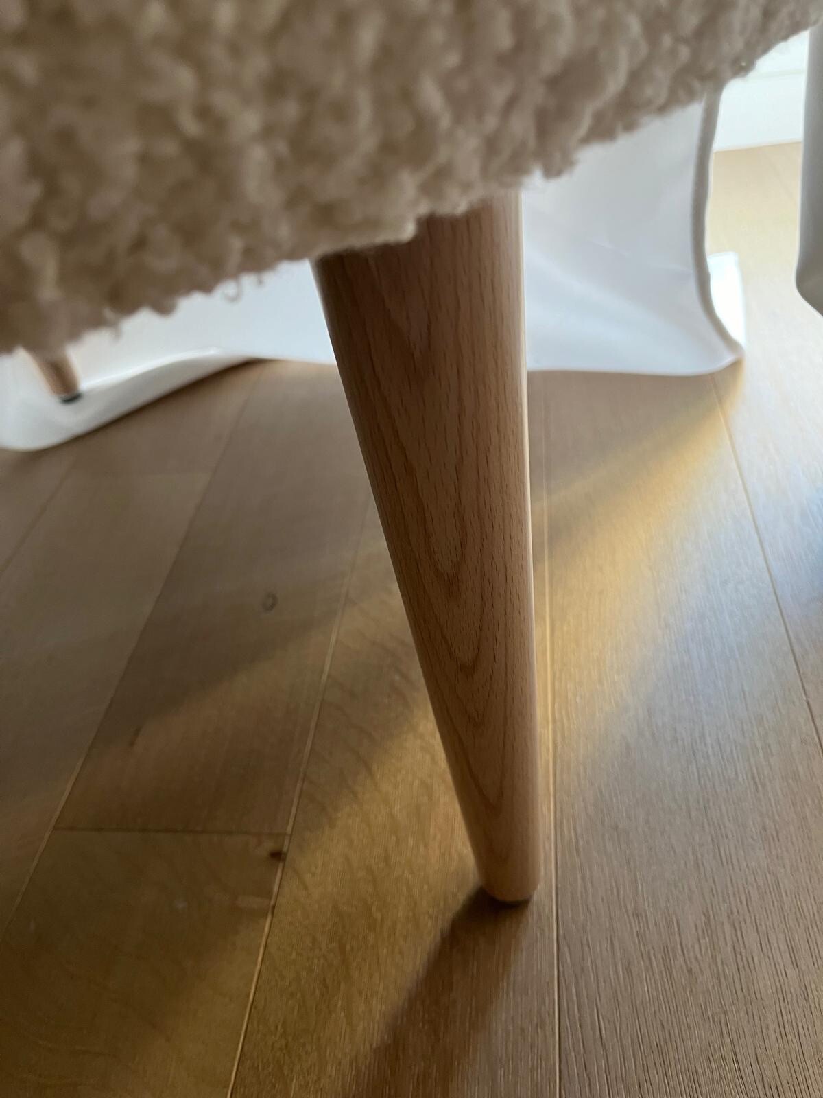 Habitat | Ash Boucle Accent Chair | Cream