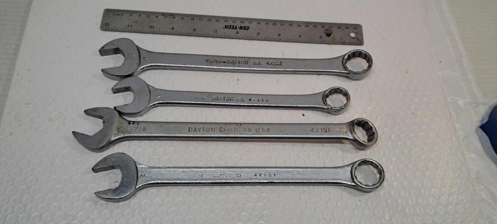DAYTON  # 4X152, 4X150, 4X151, WRENCH LOT 13/16", 15/16", 7/8"