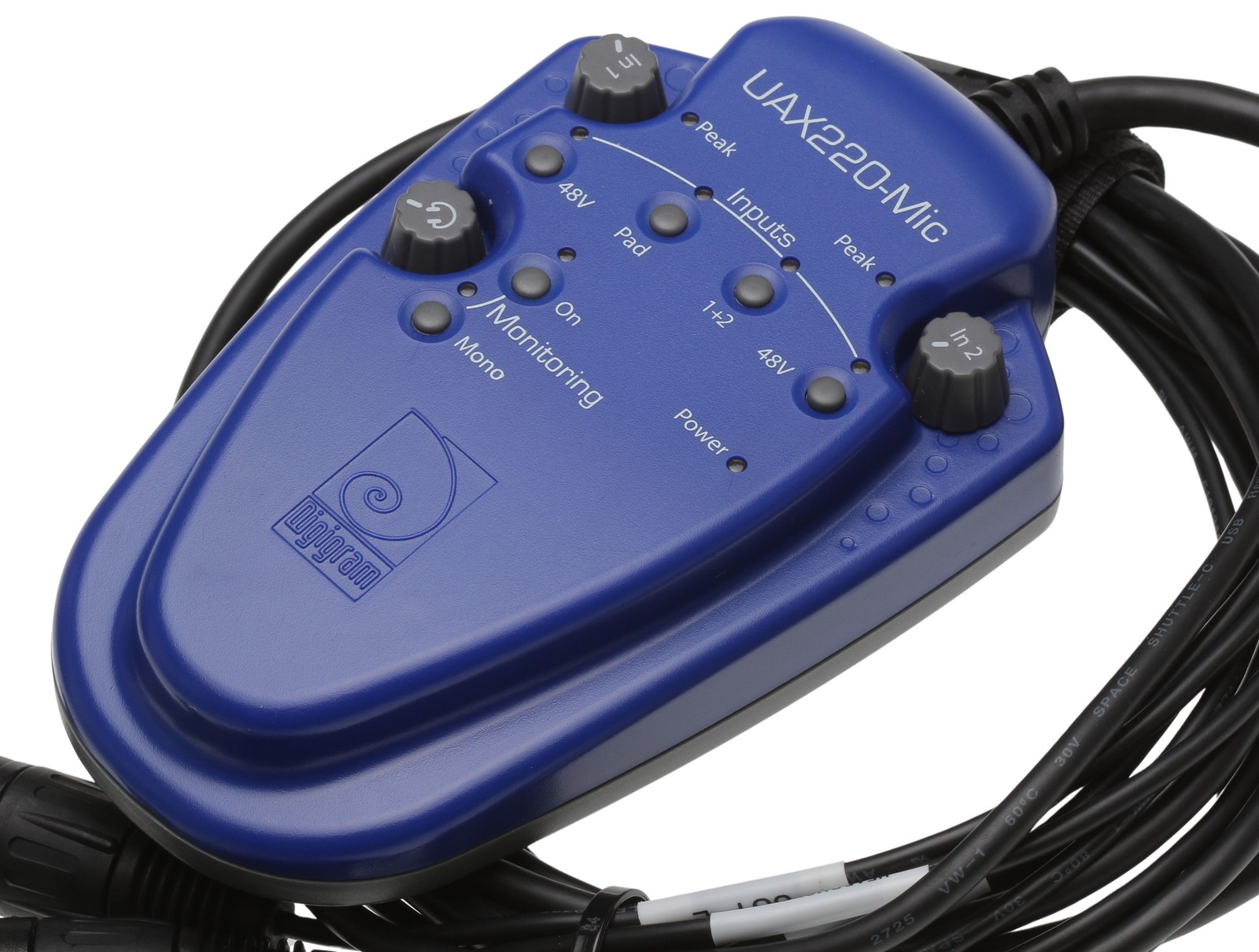 Digigram UAX220-MIC USB Digital Audio Computer Recording Interface Balanced XLR