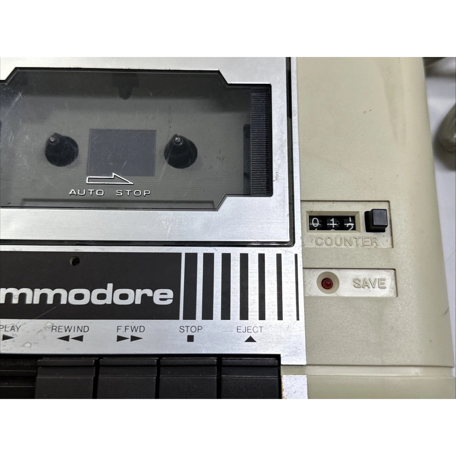Vintage Commodore 64C Home Computer Console In Blue Box Working W/ Cassette