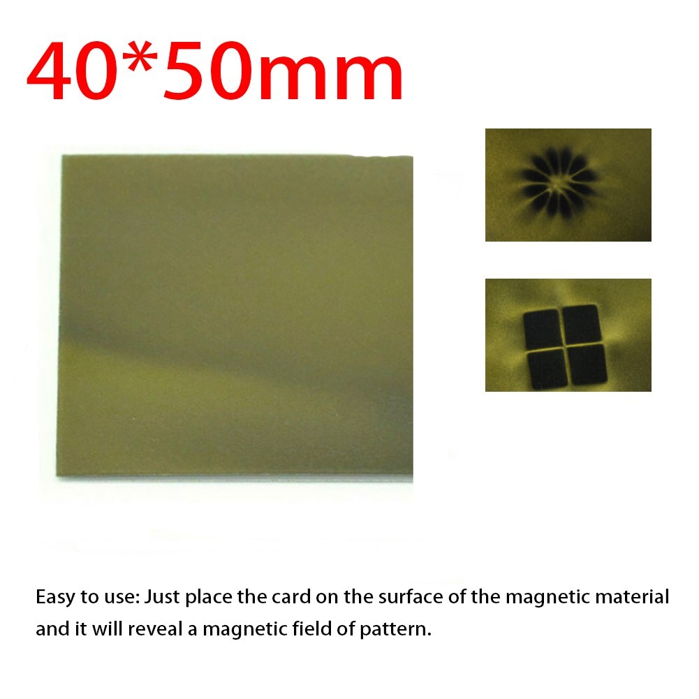 Magnet Pattern HD Magnetic Viewer Magnet Pattern Observation Card Yellow