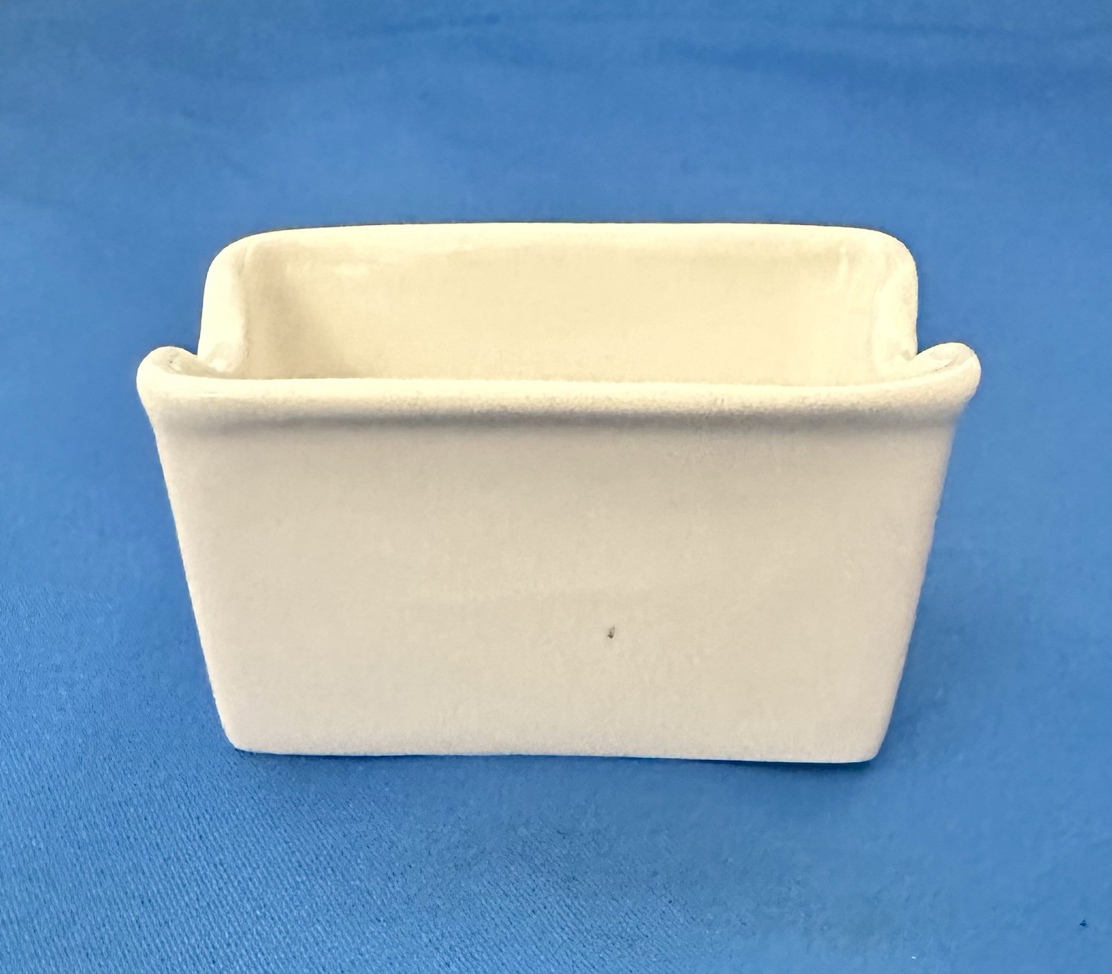 Edward Don Porcelain Sugar Packet Holder Caddy White Restaurant Tabletop 1 Doz