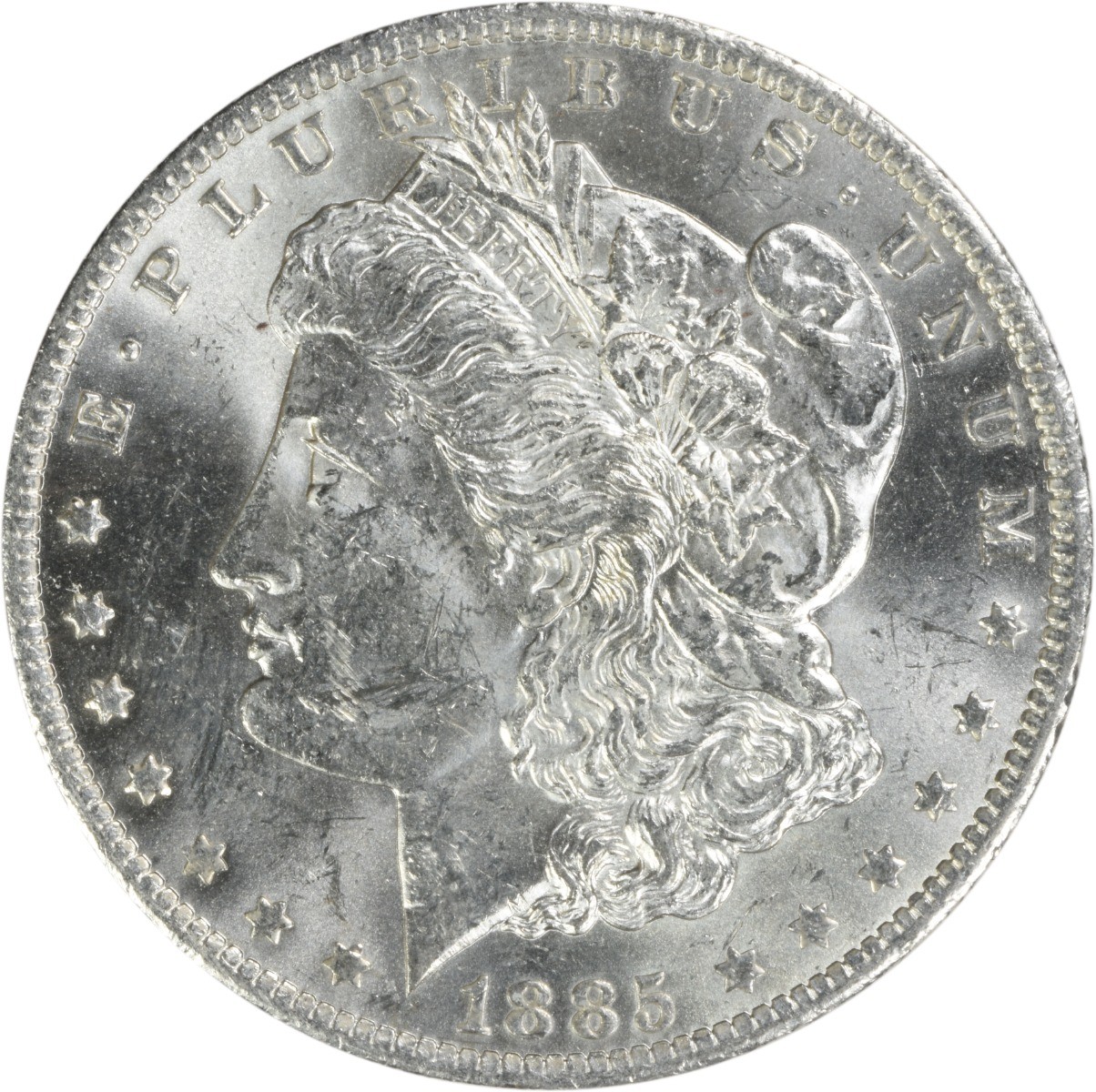 1885-O Morgan Silver Dollar BU Uncertified #105