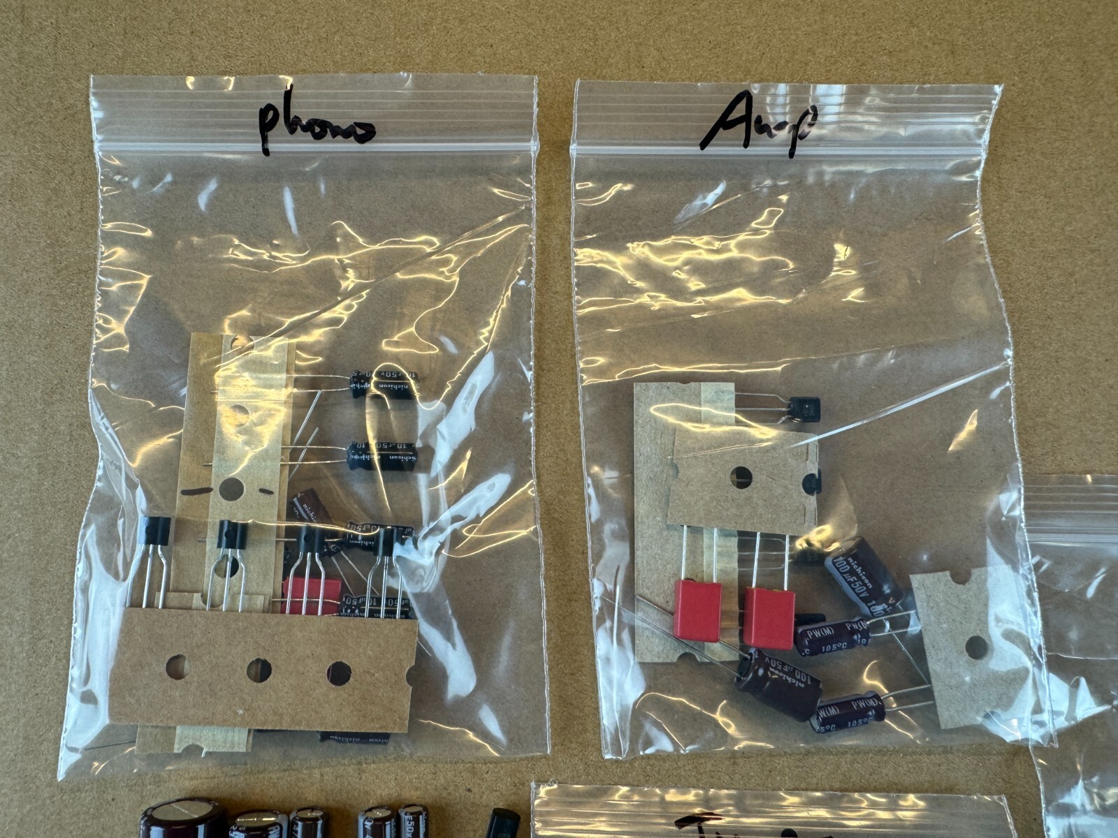 Sherwood S-7200 Complete Rebuild Kit High-Quality Receiver Recap Transistors