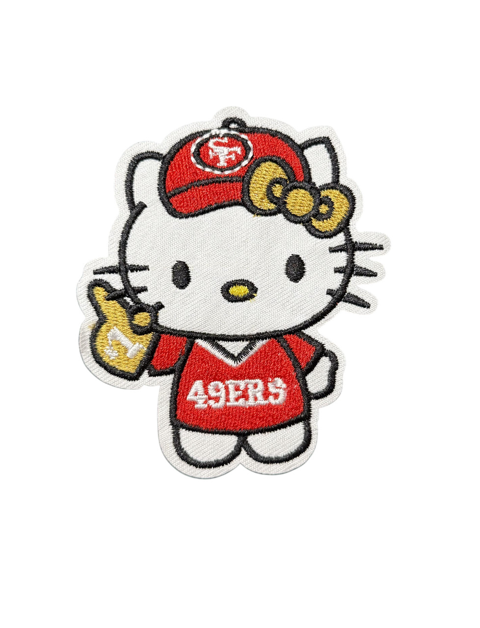 Hello Kitty  San Francisco 49ers Football Sanrio Patch, Iron On/Sew On