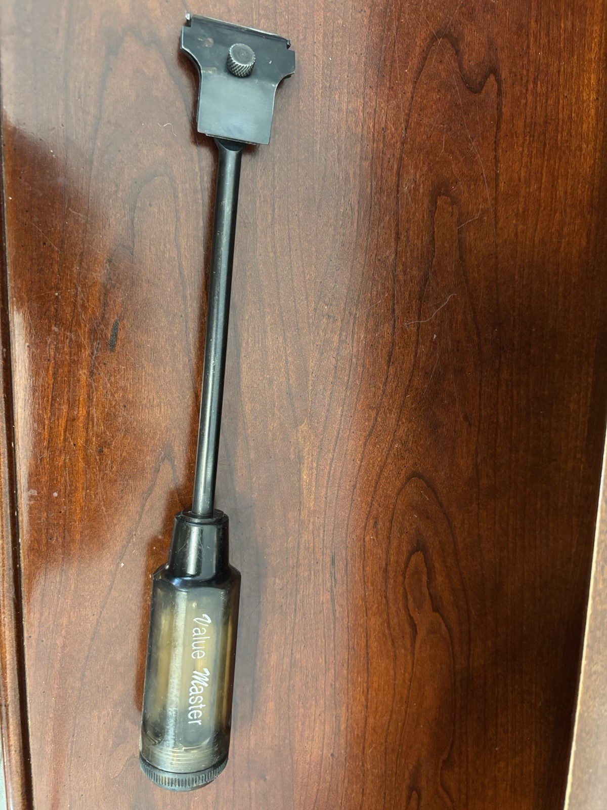 Vintage-Value Master- Long Handle Razor Blade-Window Glass Scraper-11" Long