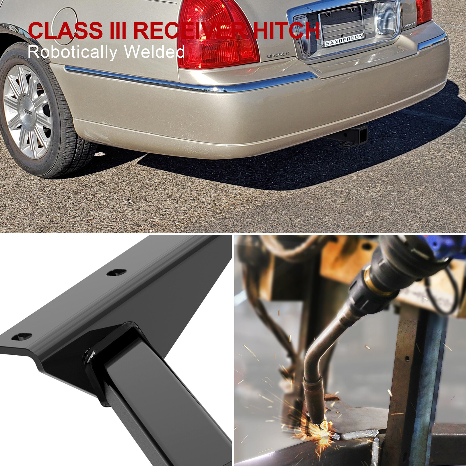 APS Class 3 Trailer Hitch Receiver for Lincoln Town Car 1981-2011