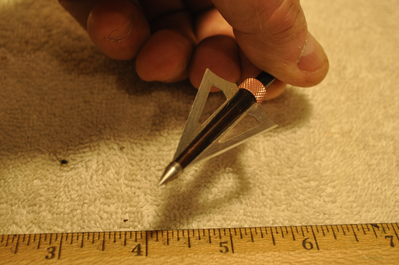 Vintage Archery Screw on broadhead , Unknown Maker See pictures