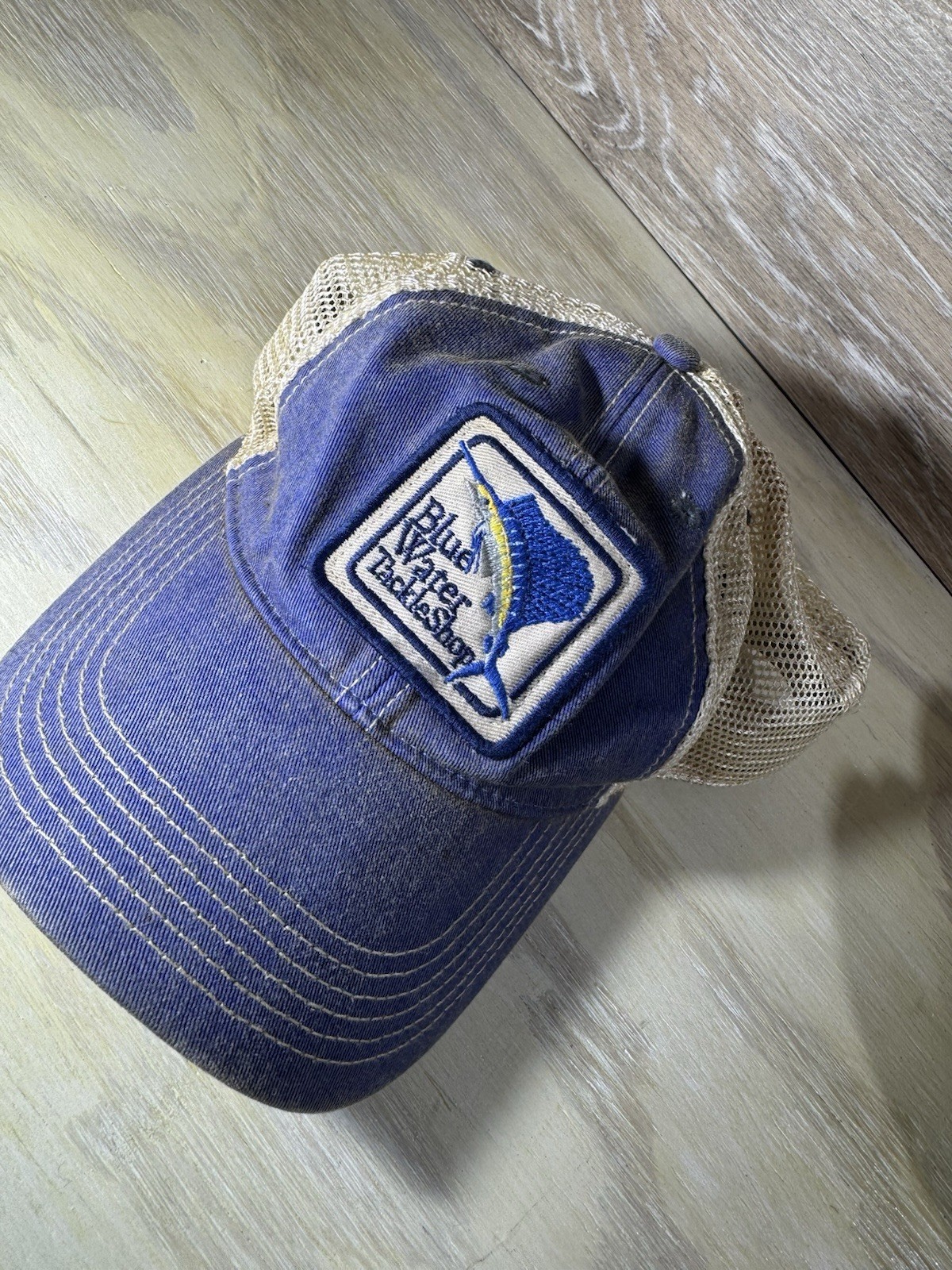 Blue Water Tackle Shop Hilton Head Island Snapback Adjustable Fish Hat By Legacy