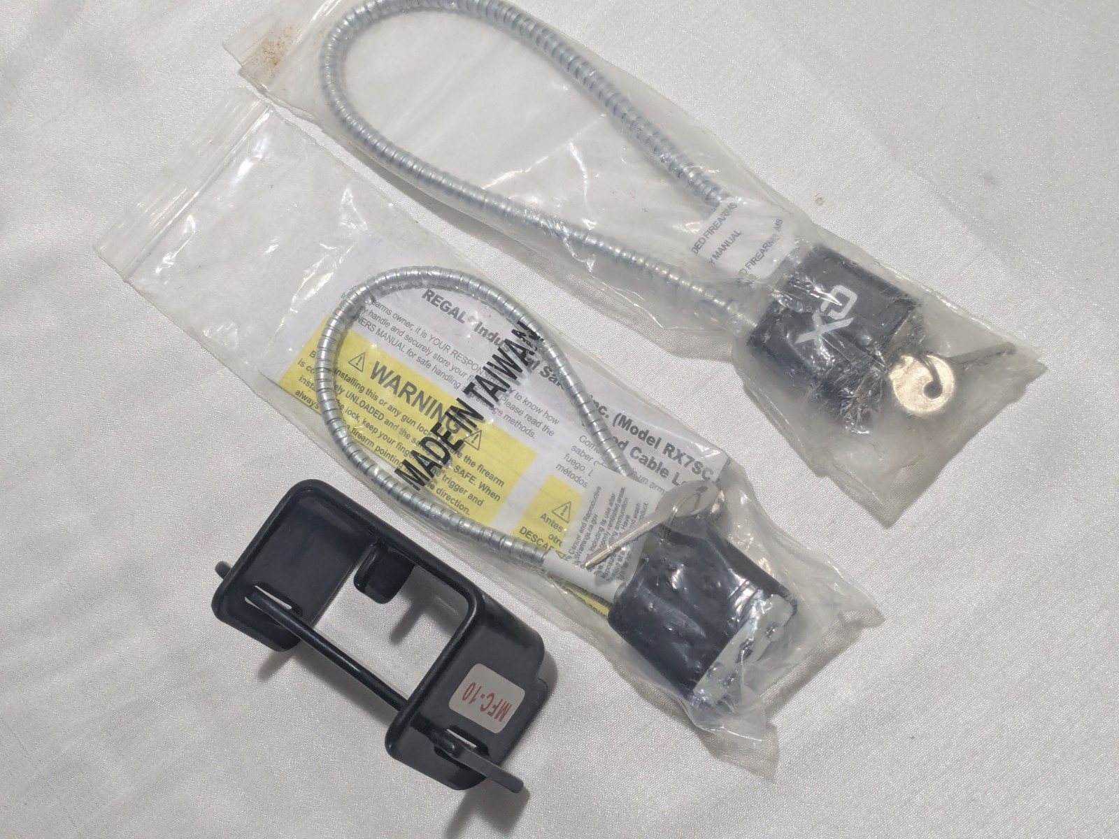 Rifle safety Lock with 2 keys new lock