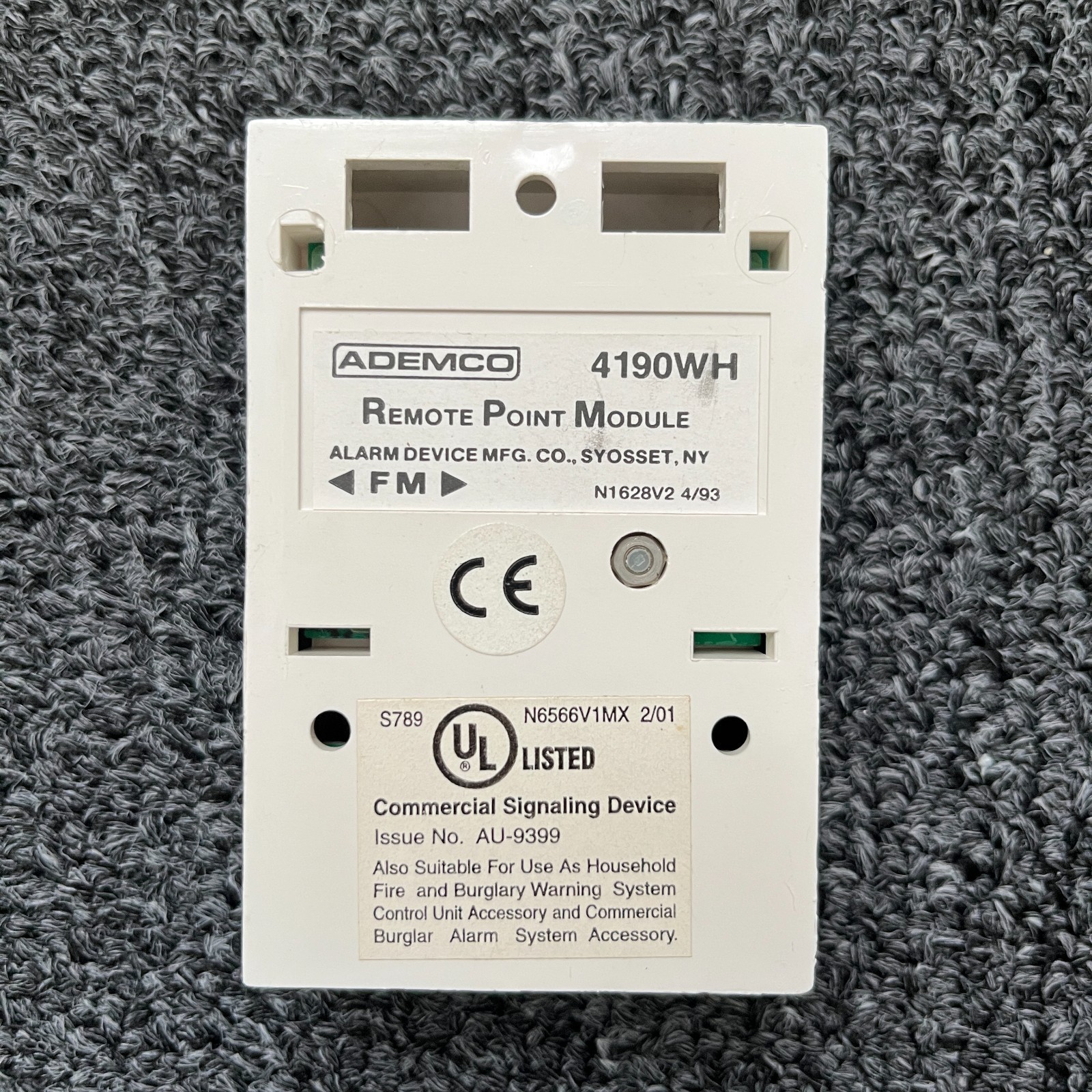 Ademco 4190WH 2-Zone Remote Point Module for Vista/Vector Panel USED TESTED