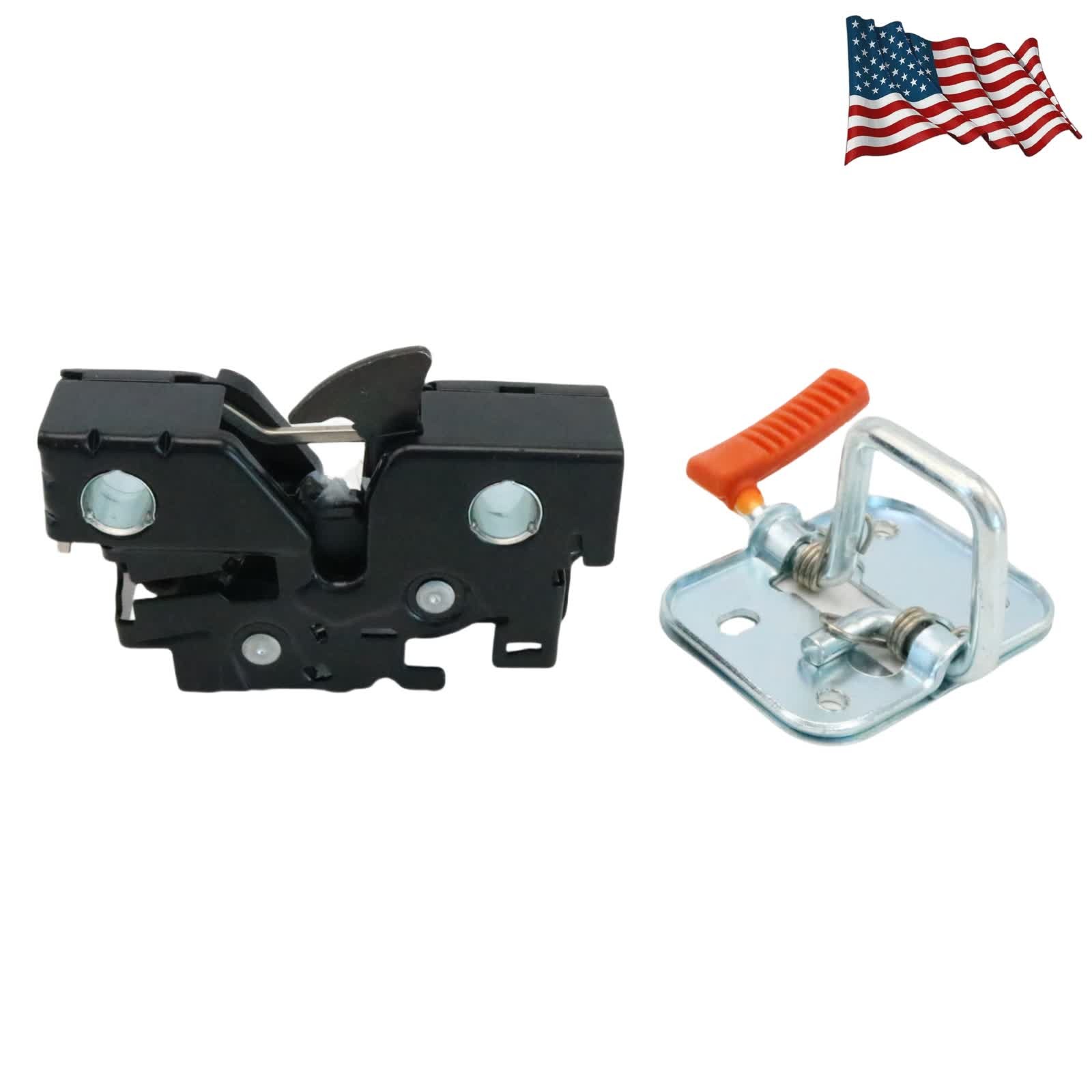 Upper+Lower Bonnet Engine Hood Lock Latch Set For Volkswagen Passat NMS 2012-17