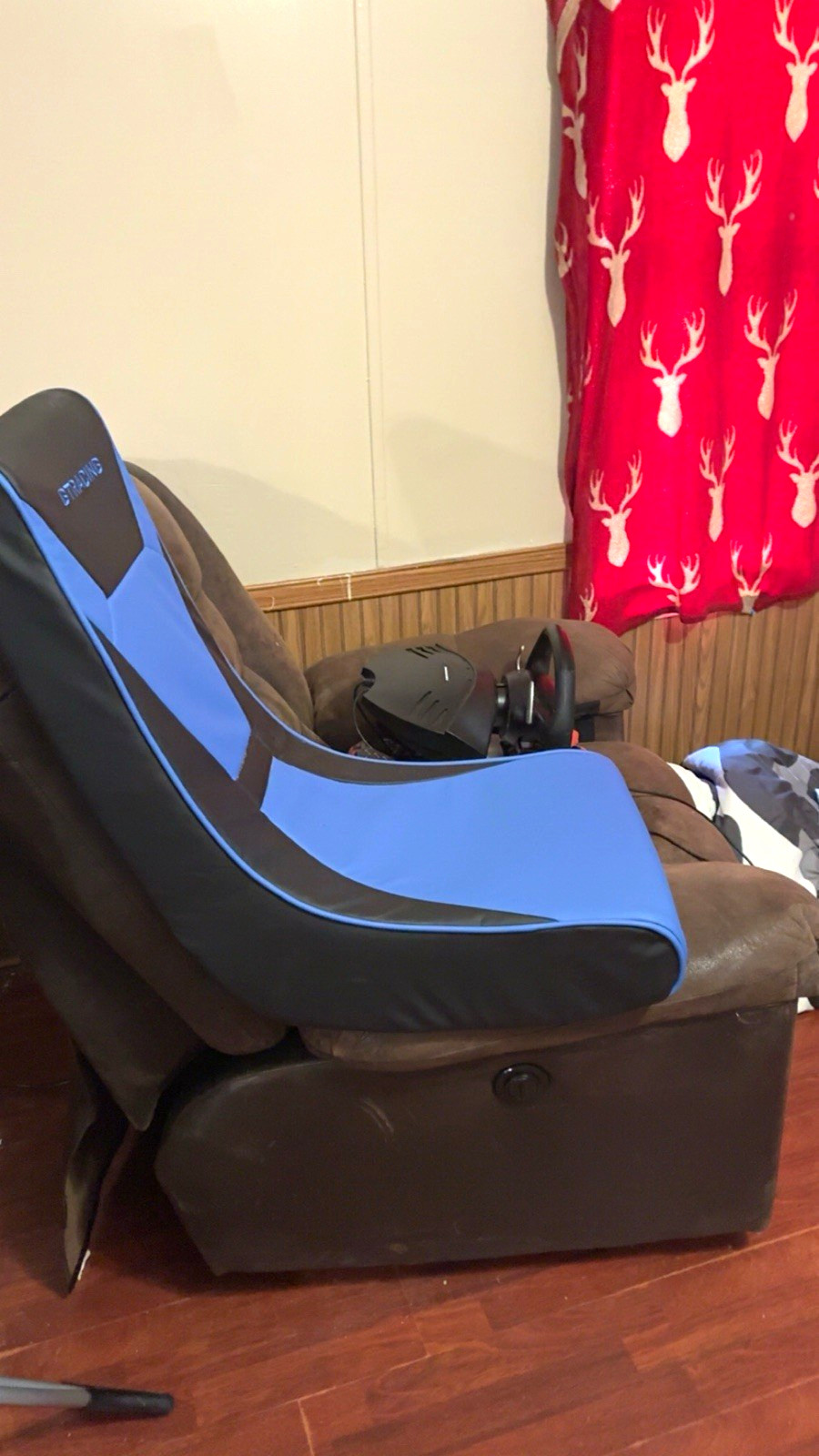 GTRACING Racing Seat Bundle w/ Ferrari Steering Wheel & Pedals, Wired