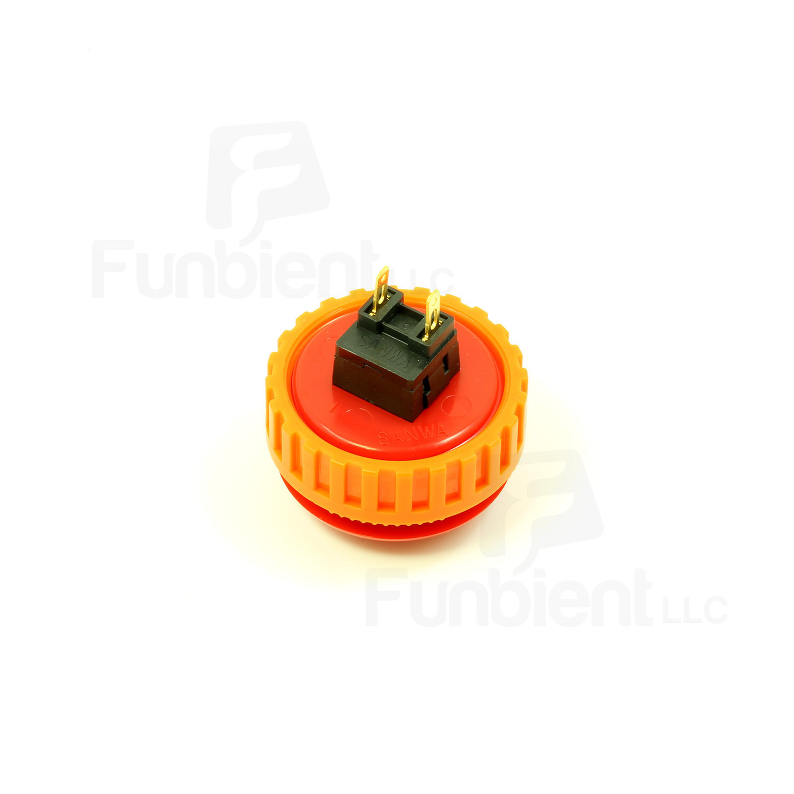 Sanwa Denshi Original OBSN-30 RED Push Button Screw Type secure JAMMA