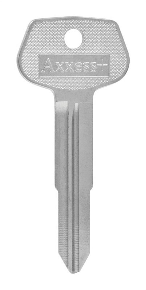 Hillman 88521 Brass Silver #52 Traditional Single Sided Blank Key (Pack of 4)
