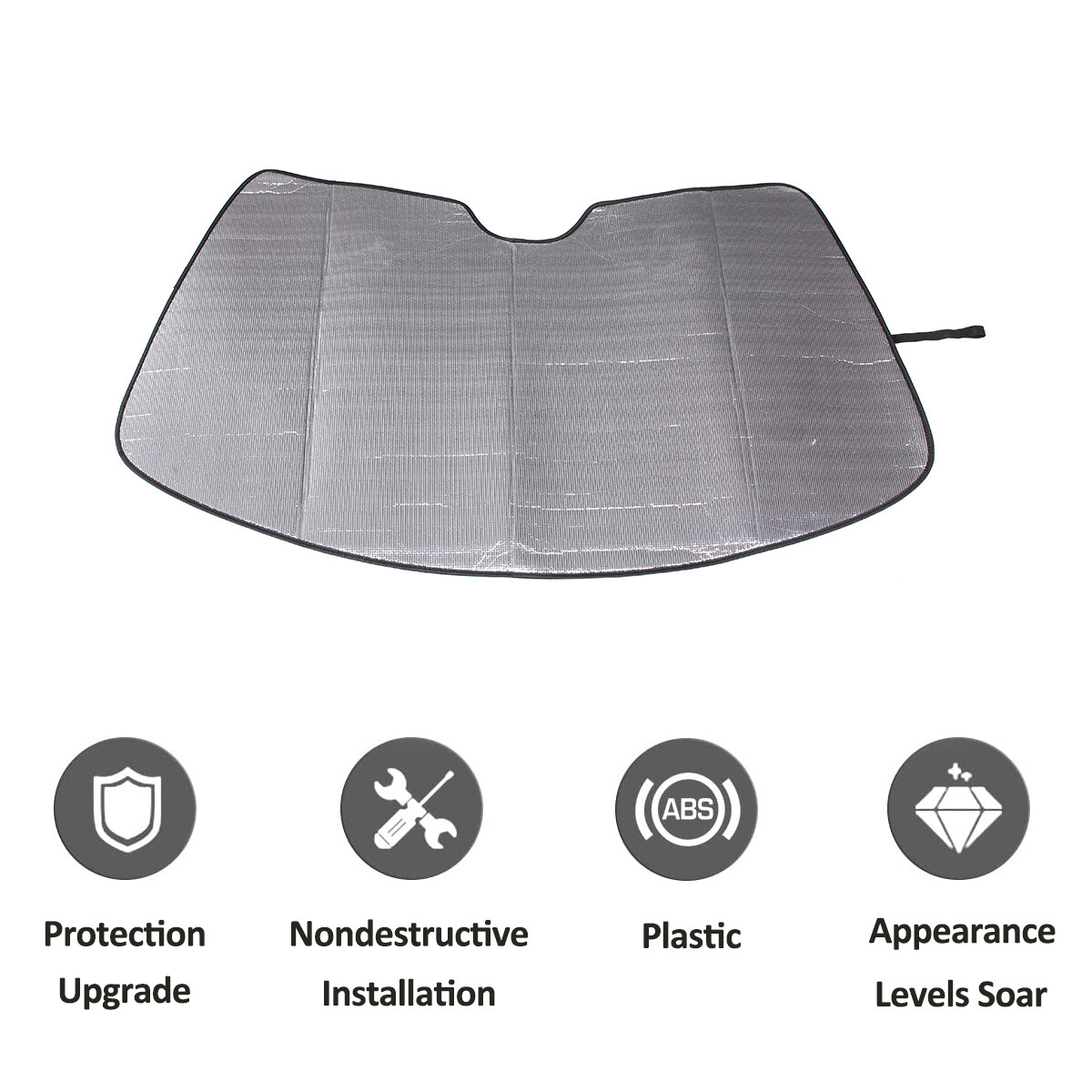 For 2020-2024 C8 Corvette Windshield SunShade Sunshade Car Foldable Windshield