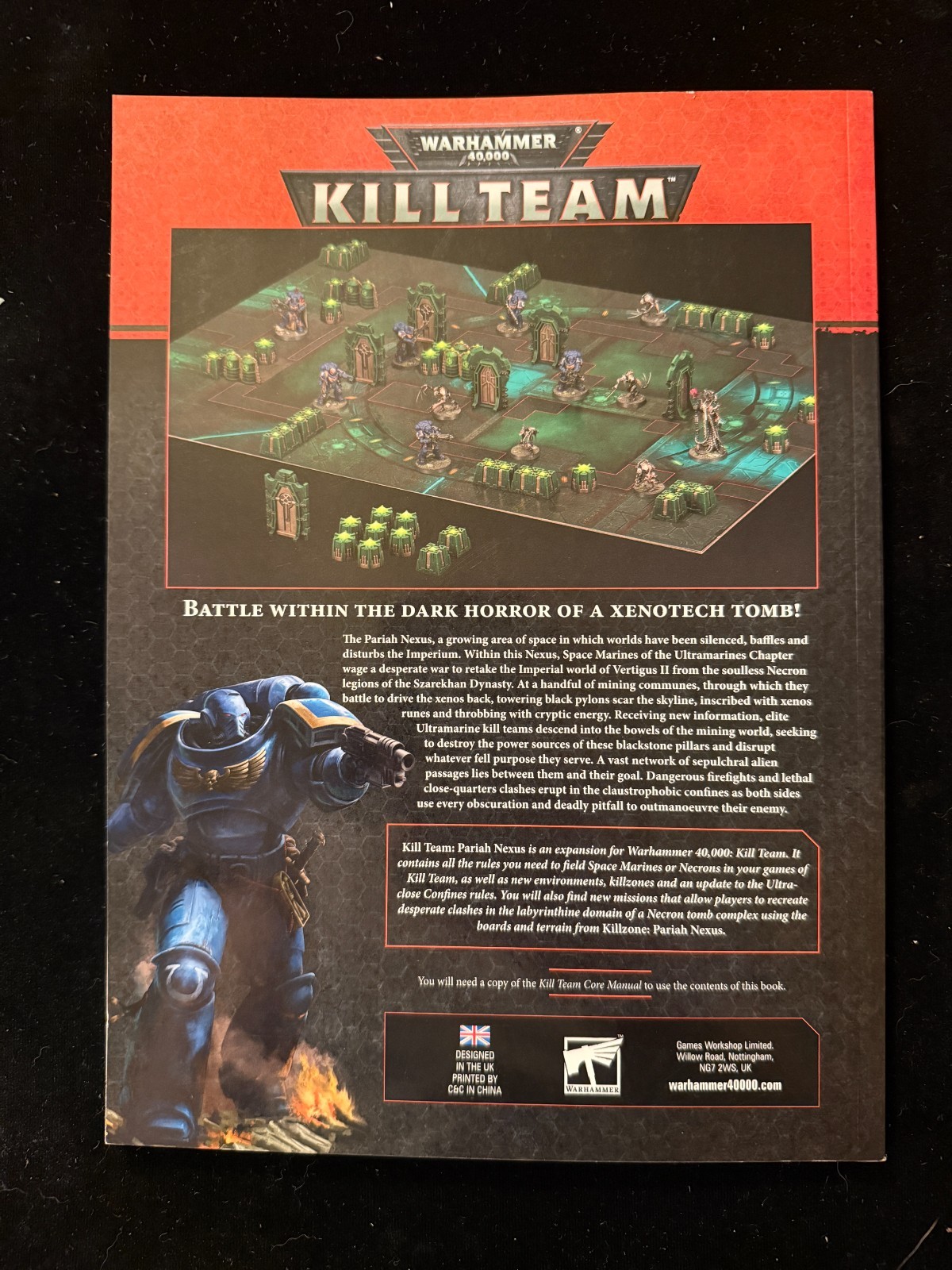 Games Workshop Warhammer 40k Kill Team Pariah Nexus Codex Army Book Supplement