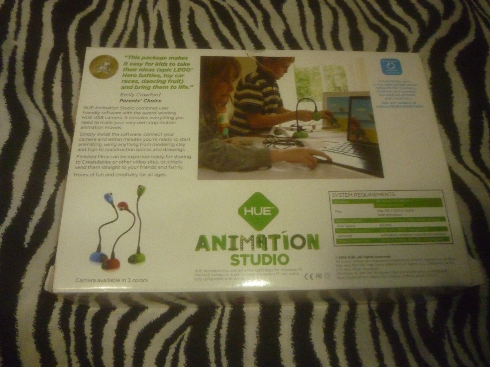 HUE Animation Studio: Stop Motion Animation kit with Blue Camera - Used