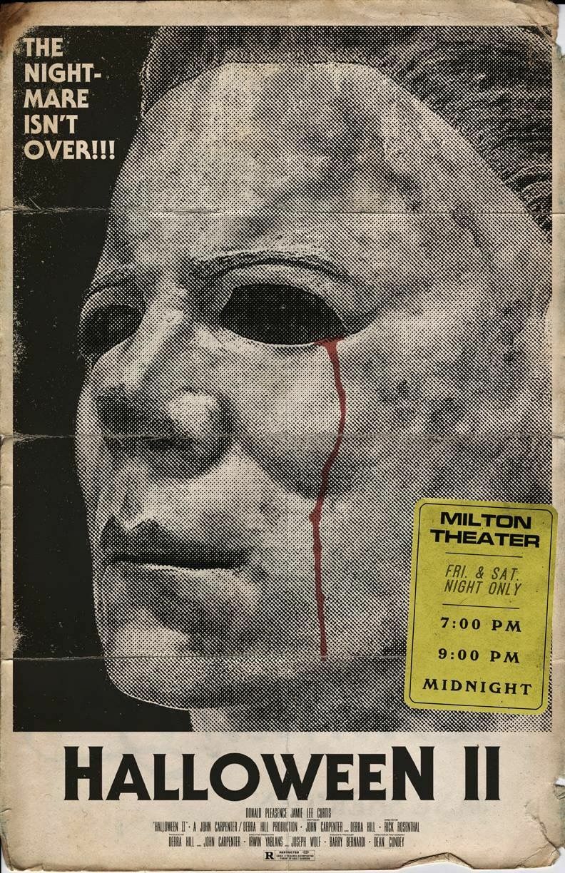 1981 Halloween 2 The Nightmare Isn't Over!!! Michael Myers 🔪 🎃