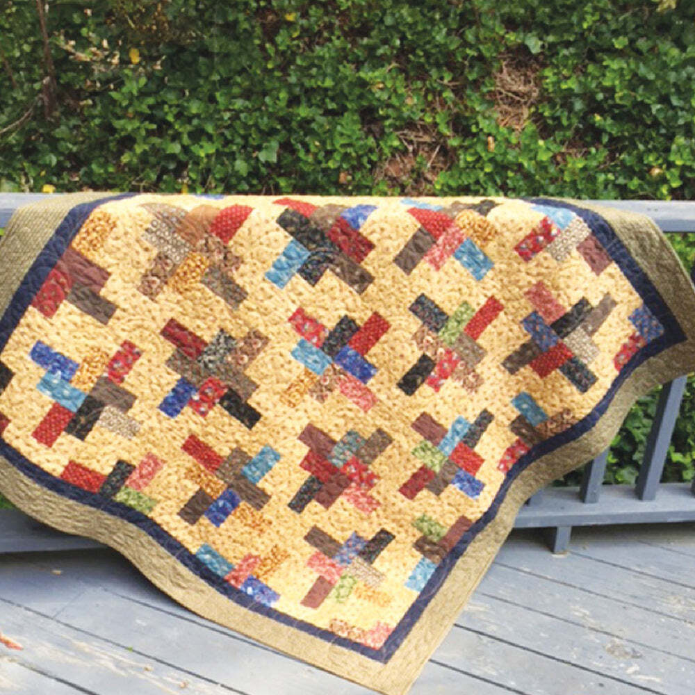 Cut Loose Press, Twist n Shout Rectangles Quilt Pattern