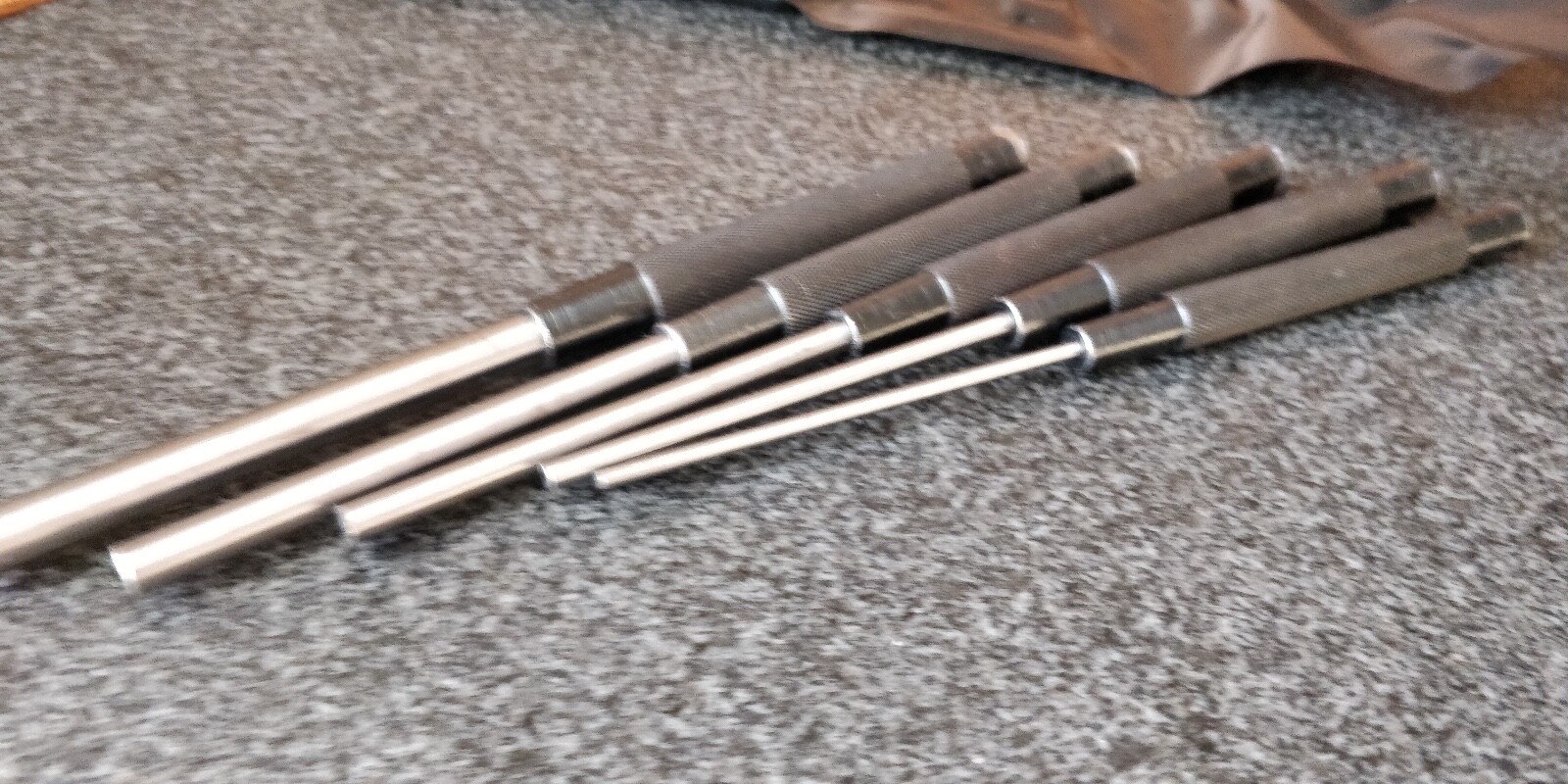 GENERAL SPC-76 DRIVE PIN PUNCHES w/PLASTIC CASE