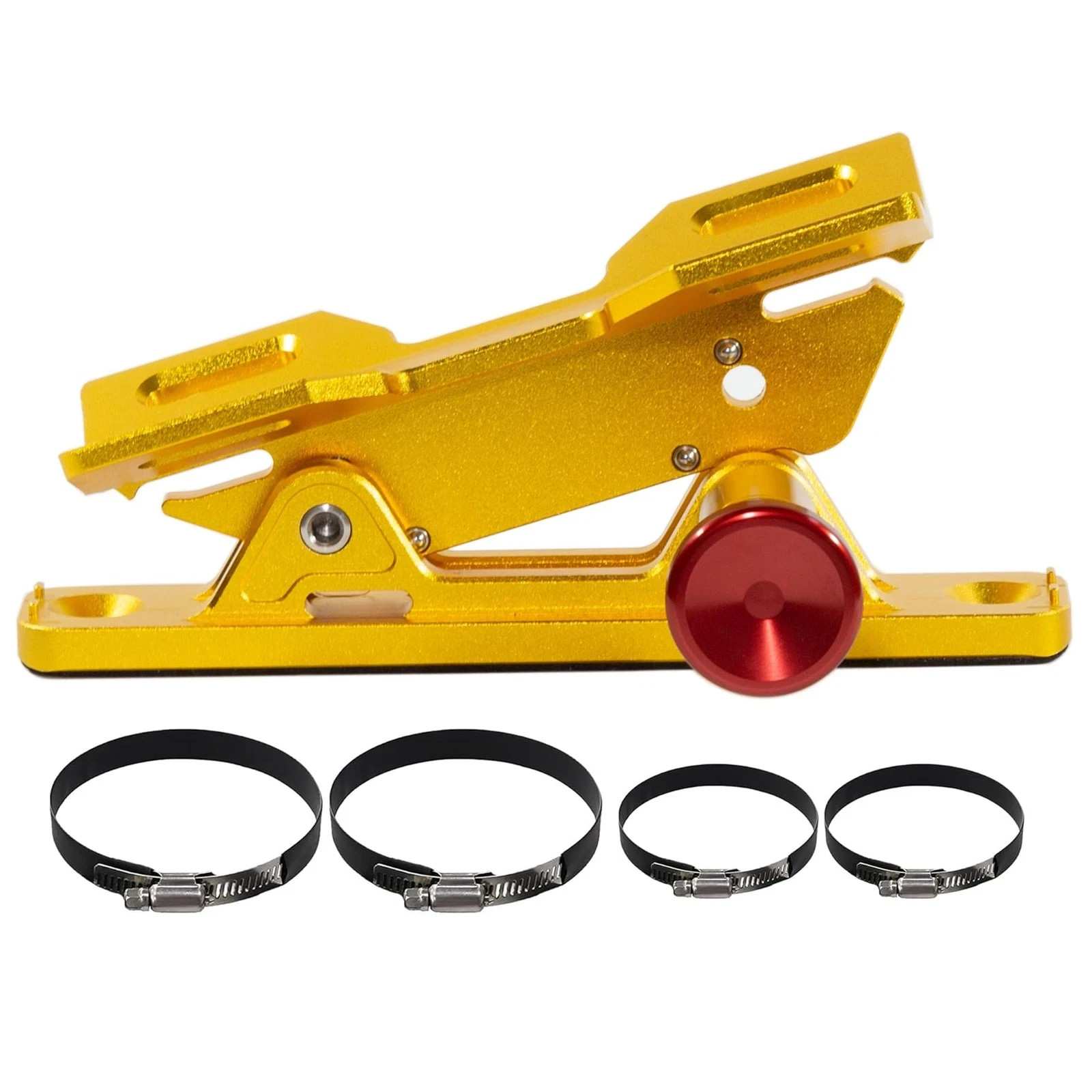 Quick Release Fire Extinguisher Mount – Gold Adjustable Aluminum Roll Bar Bra...