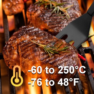 【2 Pack】 Small Spatula for Nonstick Cookware Mini Spatulas for kitchen