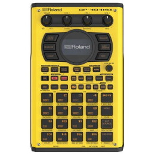 Roland SP-404MKII-Y Limited Yellow Sampler 200 Units Rare w/ AC Adapter Japan