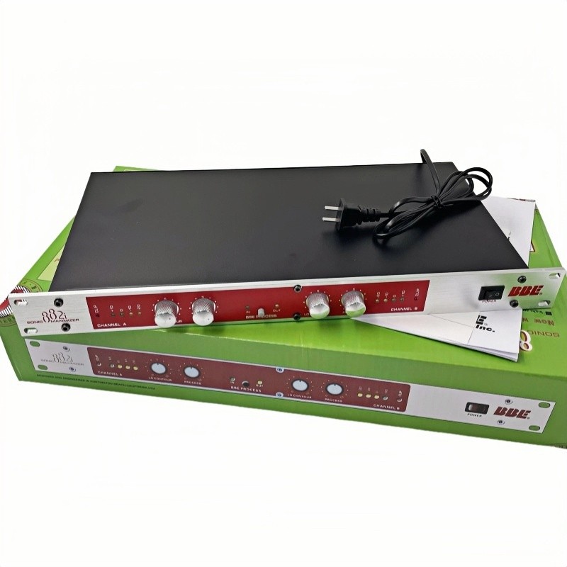 NEW 882i BBE Sonic Maximizer Rackmount Unit 1U With 1PCS XLR Cables